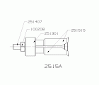 EXTRACTOR DE PINZA INTERIOR FORZA SERIE 2500